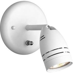 PP615430WB Directionals 1 Bulb Wall Sconce - White PP615430WB Directionals 1 Bulb Wall Sconce - White