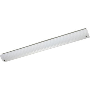 PP722109EB Ribbed Linear Bath 2 Bulb Bathroom Lighting - Brushed Nickel PP722109EB Ribbed Linear Bath 2 Bulb Bathroom Lighting - Brushed Nickel