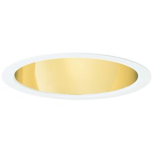 PP802122A35K LED Pro-optic 6'' Trim Kit Recessed Lighting - Gold Alzak PP802122A35K LED Pro-optic 6'' Trim Kit Recessed Lighting - Gold Alzak