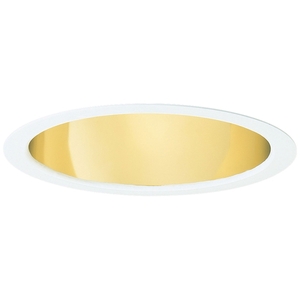 PP802122A40K Pro-Optic 6'' Trim Kit Recessed Lighting - Gold Alzak PP802122A40K Pro-Optic 6'' Trim Kit Recessed Lighting - Gold Alzak