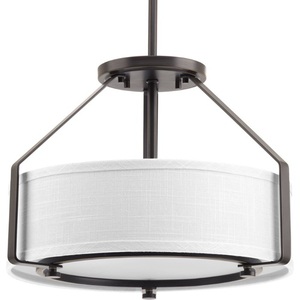 PP360420 Ratio Drum Pendant Pendant Light - Antique Bronze PP360420 Ratio Drum Pendant Pendant Light - Antique Bronze