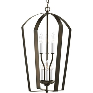 PP392920 Gather Entrance / Foyer Pendant Light - Antique Bronze PP392920 Gather Entrance / Foyer Pendant Light - Antique Bronze