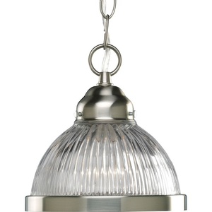 PP508009 Prismatic Glass Mini-Pendant Pendant Light - Brushed Nickel PP508009 Prismatic Glass Mini-Pendant Pendant Light - Brushed Nickel