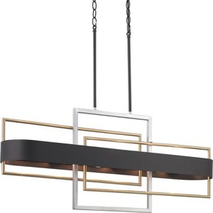 PP400170031 Adagio Large Foyer Chandelier Chandelier - Black PP400170031 Adagio Large Foyer Chandelier Chandelier - Black