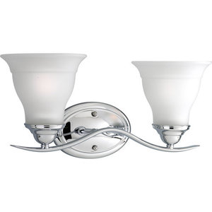 PP319115 Trinity 2 Bulb Bathroom Lighting - Polished Chrome PP319115 Trinity 2 Bulb Bathroom Lighting - Polished Chrome