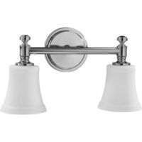 Bathroom Lighting (2 Bulbs) 16-1/8" Width Bathroom Lighting (2 Bulbs) 16-1/8" Width