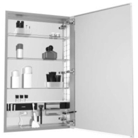 Swing Door Medicine Cabinet 15-1/4 x 30 x 4-5/8