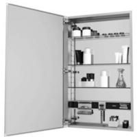 Swing Door Medicine Cabinet 15-1/4 x 30 x 6-5/8