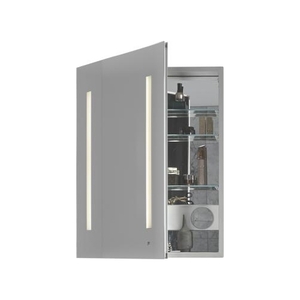 AC2430D4P1L AIO Series Swing Door Medicine Cabinet - Stainless Steel AC2430D4P1L AIO Series Swing Door Medicine Cabinet - Stainless Steel