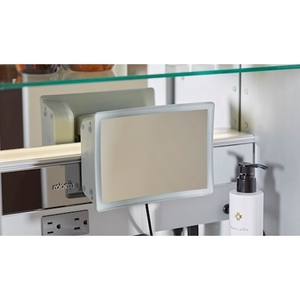 RENTICEDOCK Entice Magnifying Mirror Bathroom Accessory - Mirror RENTICEDOCK Entice Magnifying Mirror Bathroom Accessory - Mirror