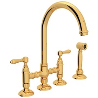 Two Handle Kitchen Faucet 4 Hole Two Handle Kitchen Faucet 4 Hole