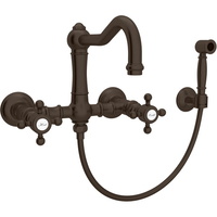 Wall Mount Kitchen Faucet 2 Hole