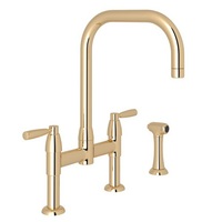 Two Handle Kitchen Faucet 2 Hole Bridge Faucet Two Handle Kitchen Faucet 2 Hole Bridge Faucet