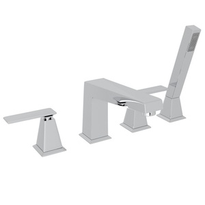 RA1004LVAPC Vincent Deck Mount With Handshower Tub Faucet - Polished Chrome RA1004LVAPC Vincent Deck Mount With Handshower Tub Faucet - Polished Chrome