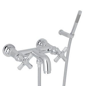 RA2302XMAPC San Giovanni Wall Mount Whirlpool Faucet Tub Faucet - Polished Chrome RA2302XMAPC San Giovanni Wall Mount Whirlpool Faucet Tub Faucet - Polished Chrome