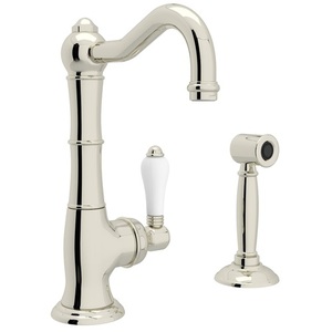 RA3650LPWSPN2 Cinquanta Single Handle Kitchen Faucet - Polished Nickel RA3650LPWSPN2 Cinquanta Single Handle Kitchen Faucet - Polished Nickel