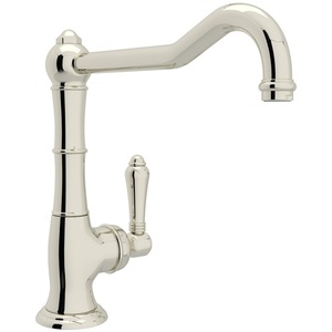 RA365011LMPN2 Cinquanta Single Handle Kitchen Faucet - Polished Nickel RA365011LMPN2 Cinquanta Single Handle Kitchen Faucet - Polished Nickel