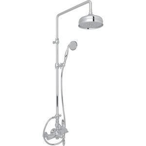 RAKIT49171ELCAPC Country Bath Shower Tower Custom Shower System - Polished Chrome RAKIT49171ELCAPC Country Bath Shower Tower Custom Shower System - Polished Chrome