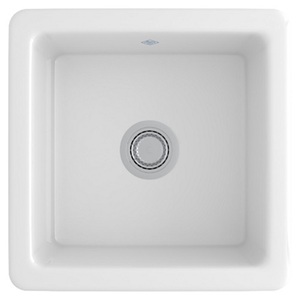 RRC1818WH Shaker Dual Mount Bar Sink - White RRC1818WH Shaker Dual Mount Bar Sink - White