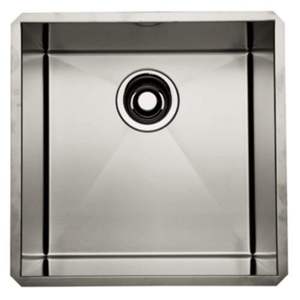 RRSS1515SB Stainless Steel Single Bowl Kitchen Sink - Brushed Stainless RRSS1515SB Stainless Steel Single Bowl Kitchen Sink - Brushed Stainless