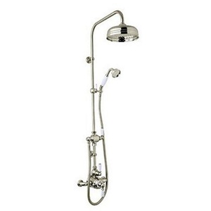 RUKIT1NXSTN Edwardian Shower Tower Custom Shower System - Satin Nickel RUKIT1NXSTN Edwardian Shower Tower Custom Shower System - Satin Nickel