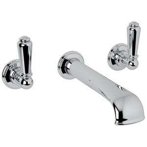 RU3560LAPC2 Perrin & Rowe Wall Mount Bathroom Faucet Bathroom Faucet - Polished Chrome RU3560LAPC2 Perrin & Rowe Wall Mount Bathroom Faucet Bathroom Faucet - Polished Chrome