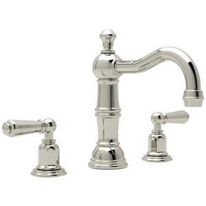 RU3720LPN2 Perrin & Rowe 8'' Widespread Bathroom Faucet - Polished Nickel RU3720LPN2 Perrin & Rowe 8'' Widespread Bathroom Faucet - Polished Nickel