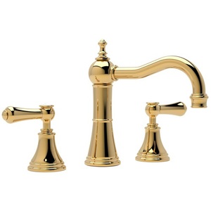 RU3723LSPIB2 Perrin & Rowe 8'' Widespread Bathroom Faucet - Inca Brass RU3723LSPIB2 Perrin & Rowe 8'' Widespread Bathroom Faucet - Inca Brass