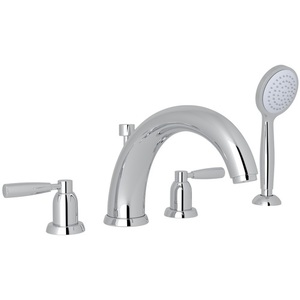 RU3848LSAPC Holborn Deck Mount With Handshower Tub Faucet - Polished Chrome RU3848LSAPC Holborn Deck Mount With Handshower Tub Faucet - Polished Chrome