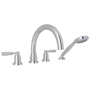 RU3975LSAPC Holborn Deck Mount With Handshower Tub Faucet - Polished Chrome RU3975LSAPC Holborn Deck Mount With Handshower Tub Faucet - Polished Chrome