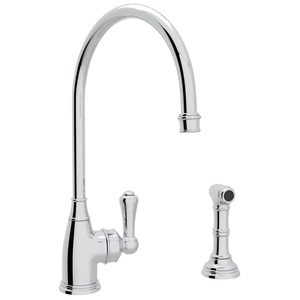 RU4702APC2 Georgian Era Single Handle Kitchen Faucet - Polished Chrome RU4702APC2 Georgian Era Single Handle Kitchen Faucet - Polished Chrome