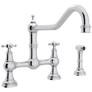 RU4763XAPC2 Edwardian Two-Handle Kitchen Faucet - Polished Chrome RU4763XAPC2 Edwardian Two-Handle Kitchen Faucet - Polished Chrome