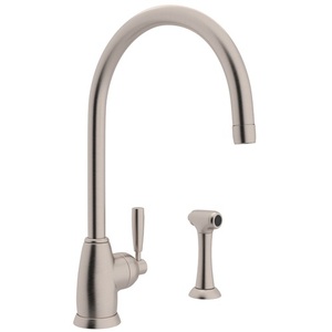 RU4846LSSTN2 Perrin & Rowe Single Handle Kitchen Faucet - Satin Nickel RU4846LSSTN2 Perrin & Rowe Single Handle Kitchen Faucet - Satin Nickel