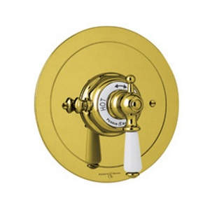 RU5565LEGTO Edwardian Thermostatic Valve Trim Trim Kit - English Gold RU5565LEGTO Edwardian Thermostatic Valve Trim Trim Kit - English Gold