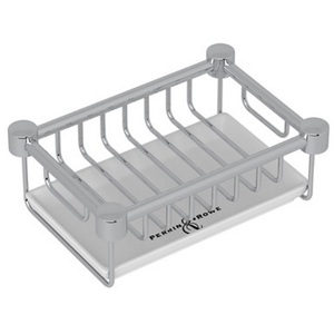 RU6472APC Holborn Shower Caddy Bathroom Accessory - Polished Chrome RU6472APC Holborn Shower Caddy Bathroom Accessory - Polished Chrome
