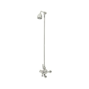 RUKIT82XPN Perrin & Rowe Two Handle Shower Faucet - Polished Nickel RUKIT82XPN Perrin & Rowe Two Handle Shower Faucet - Polished Nickel