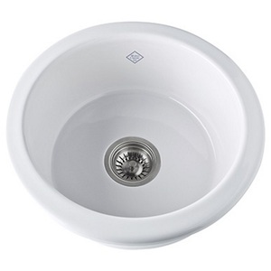 RUM1807WH Lancaster Dual Mount Bar Sink - White RUM1807WH Lancaster Dual Mount Bar Sink - White