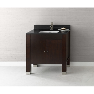 R0325313F07 Devon Vanity Base Bathroom Vanity - Vintage Walnut R0325313F07 Devon Vanity Base Bathroom Vanity - Vintage Walnut