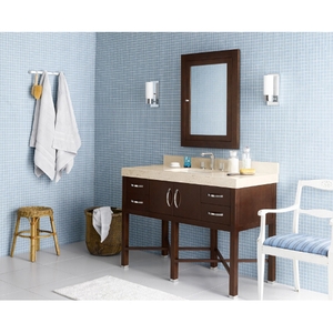 R035948H01/R3033498MY/R310149M Haley Over 45" Bathroom Vanity - Dark Cherry / Cream Beige R035948H01/R3033498MY/R310149M Haley Over 45" Bathroom Vanity - Dark Cherry / Cream Beige