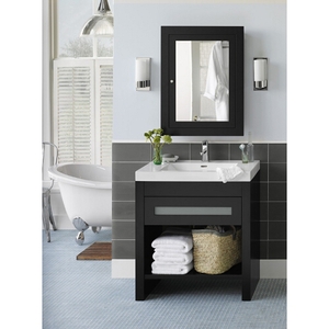 R038131b02 R2166321wh Kendra 31 To 44 Bathroom Vanity Black R038131b02 R2166321wh Kendra 31 To 44 Bathroom Vanity Black White