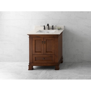 R067330F11 Venice Vanity Base Bathroom Vanity - Colonial Cherry R067330F11 Venice Vanity Base Bathroom Vanity - Colonial Cherry