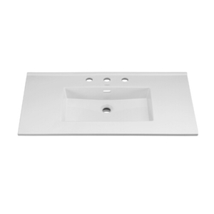 R2155378WH Vanity Top Bathroom Vanity - White R2155378WH Vanity Top Bathroom Vanity - White