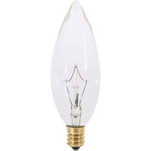 SS3284 Cand Torpedo Incandescent Light Bulb - Clear SS3284 Cand Torpedo Incandescent Light Bulb - Clear