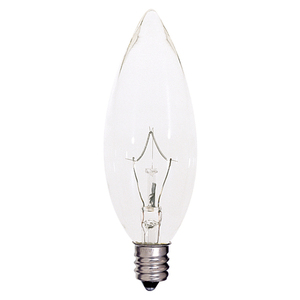 SS4996 Cand Torpedo Incandescent Light Bulb - Clear SS4996 Cand Torpedo Incandescent Light Bulb - Clear
