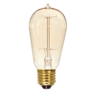 SS2423 Vintage Edison Incandescent Light Bulb - Clear SS2423 Vintage Edison Incandescent Light Bulb - Clear