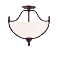 Semi Flush Mount 18" Width Semi Flush Mount 18" Width