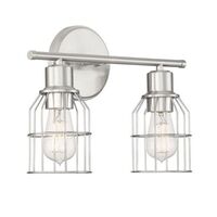 Bathroom Lighting (2 Bulbs) 15" Width Bathroom Lighting (2 Bulbs) 15" Width