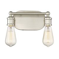 Bathroom Lighting (2 Bulbs) 10" Width Bathroom Lighting (2 Bulbs) 10" Width