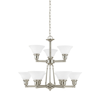 Mid Sized Chandelier 30" Width
