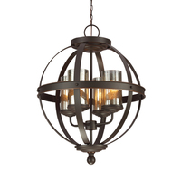 Mini Chandelier 18-1/2" Width Mini Chandelier 18-1/2" Width